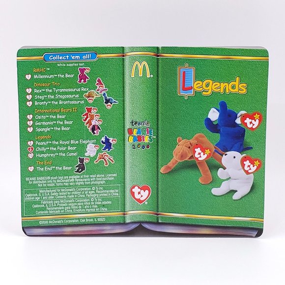 Ty Teenie Beanie Babies “Legends” McDonalds Collection – Set of 3 – NEW - Picture 5 of 7